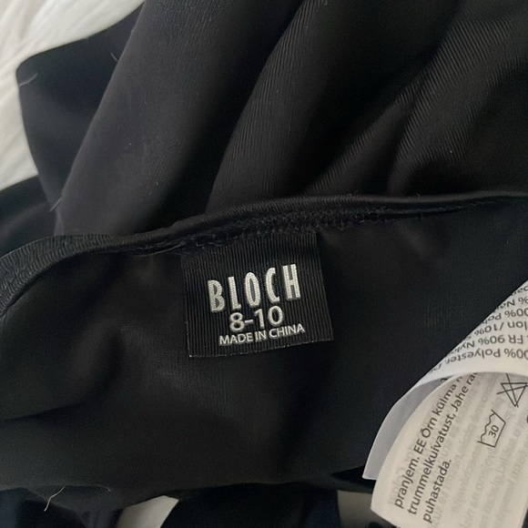 Black block leotard / size 8/10 - Picture 4 of 4
